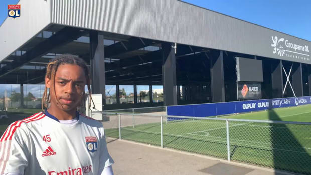 Olympique Lyonnais last training session before Brondby